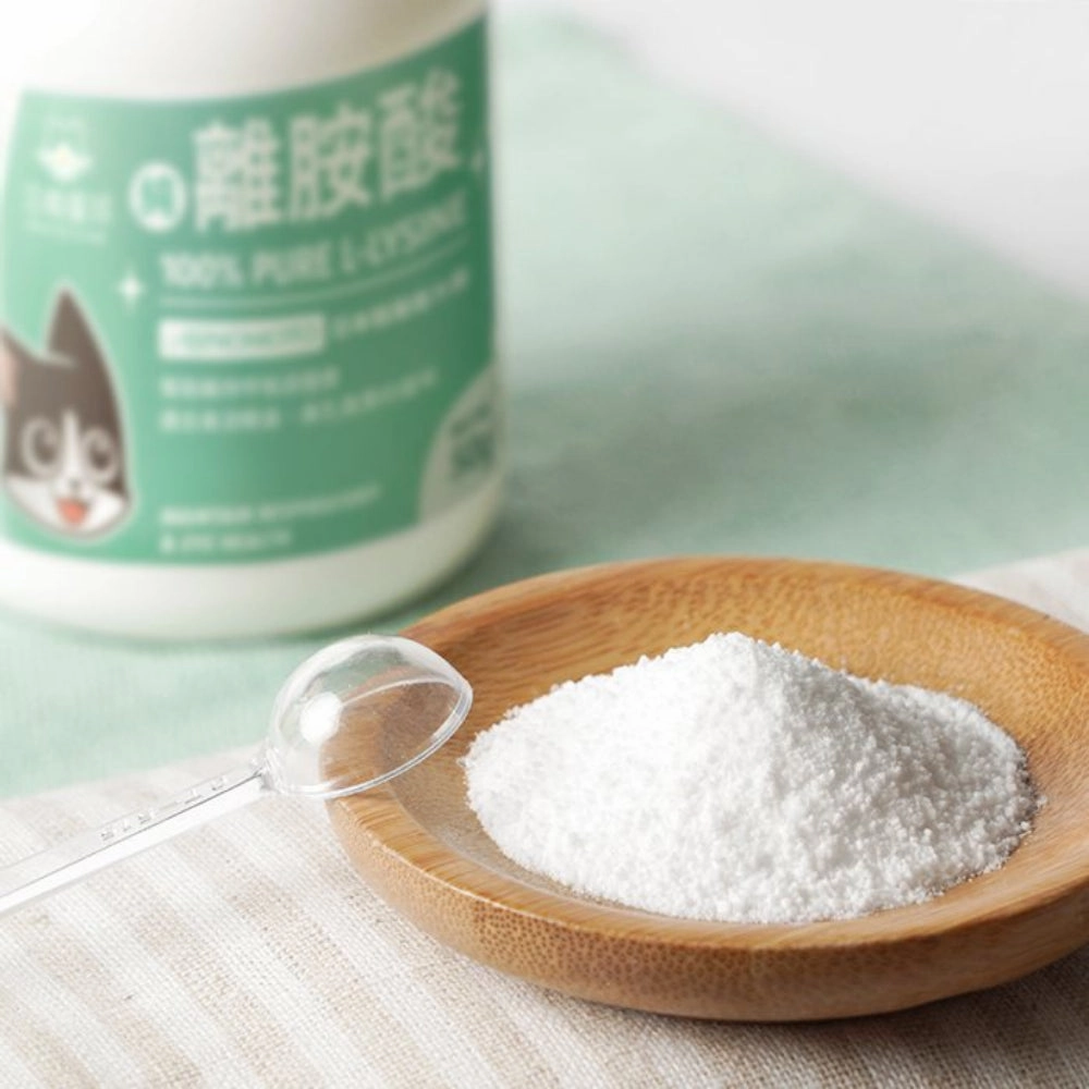 100% Pure L-Lysine Powder Supplement for Cats