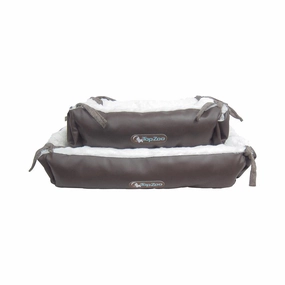2-in-1 Cat Synthetic Leather Bed & Blanket