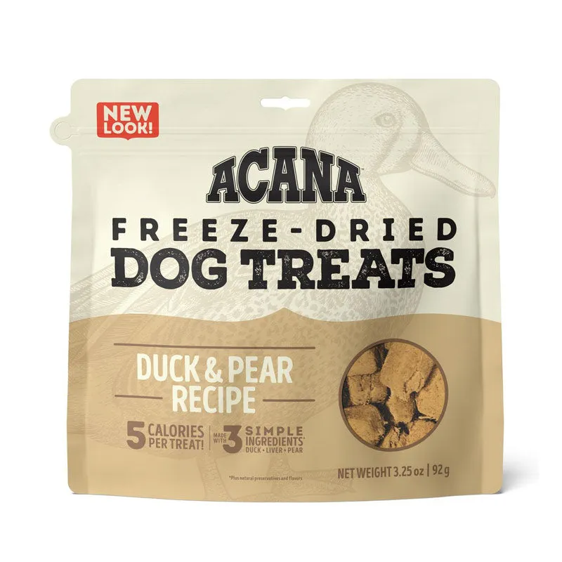 ACANA Freeze-Dried Raw Duck & Pear Recipe Treats for Dogs
