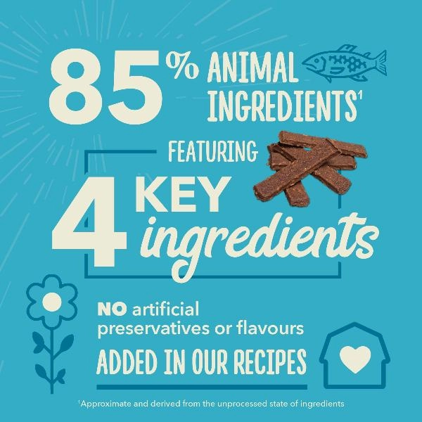 ACANA Chewy Strips Dog Treats - Skin, Coat & Digestive Support Fish Recipe