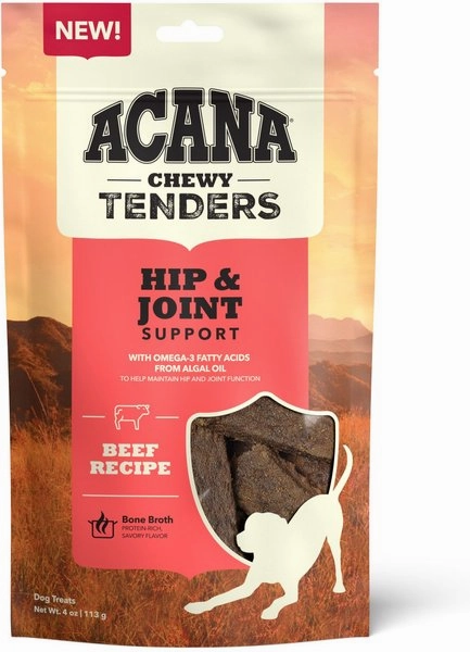 ACANA Chewy Tenders Beef Jerky Dog Treats