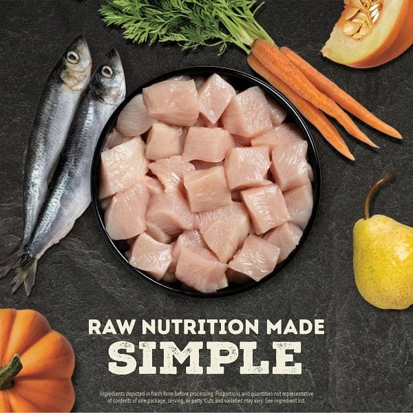 ACANA Free-Run Chicken Recipe Freeze Dried Dog Food, Patties