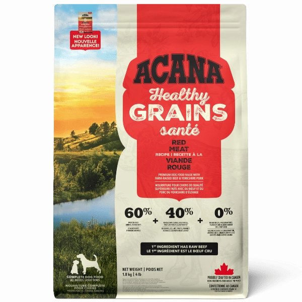 ACANA Healthy Grains Red Meat Recipe Dry Dog Food