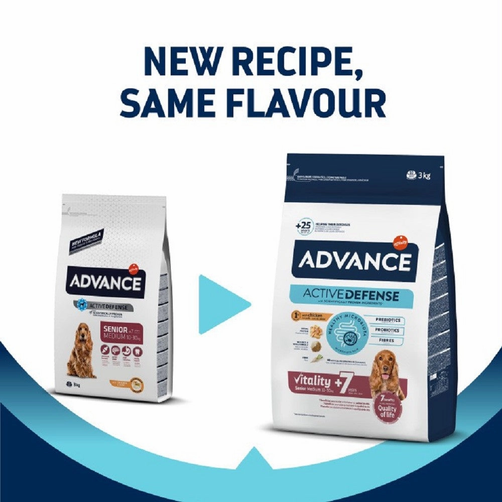 Active Defense - Chicken & Rice Regular Bites for Medium Senior Dog Dry Food