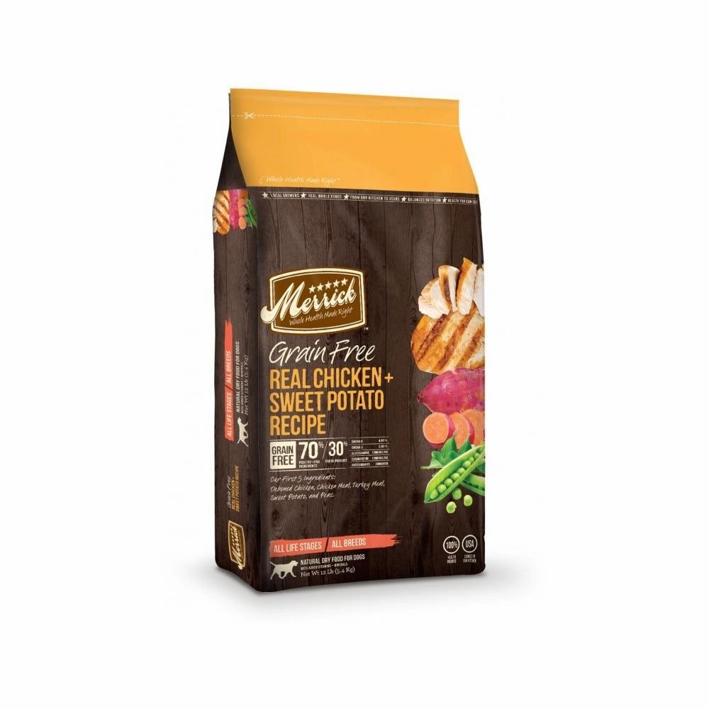 Adult Grain Free Real Chicken & Sweet Potato Dog Dry Food