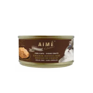Aime Kitchen Classic Complete Cans For Cats - Chicken Mousse Fare 75g