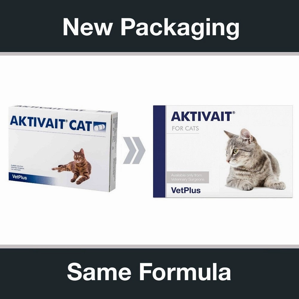 Aktivait Brain Health Supplements (Bliste) for Cats