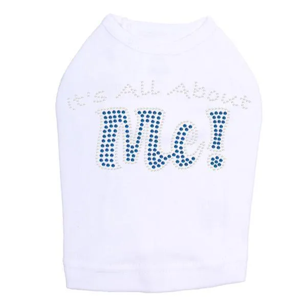 All About Me Rhinestone Dog Tank