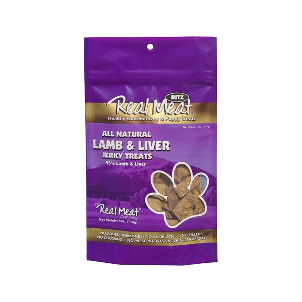 All Natural Lamb & Liver Jerky Dog Treats