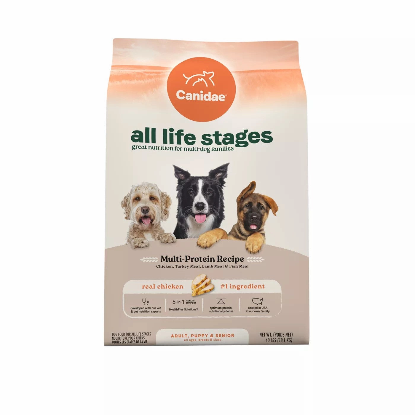 All Life Stages - Multi-Protein Formula Chicken, Turkey and Lamb Dog Dry Food