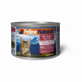 All Life Stages Chicken & Grass Fed Venison Feast Cat Can
