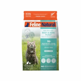 All Life Stages Freeze Dried Beef & Hoki Feast Complete Cat Food