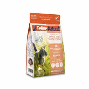 All Life Stages Freeze Dried Lamb & King Salmon Feast Complete Cat Food