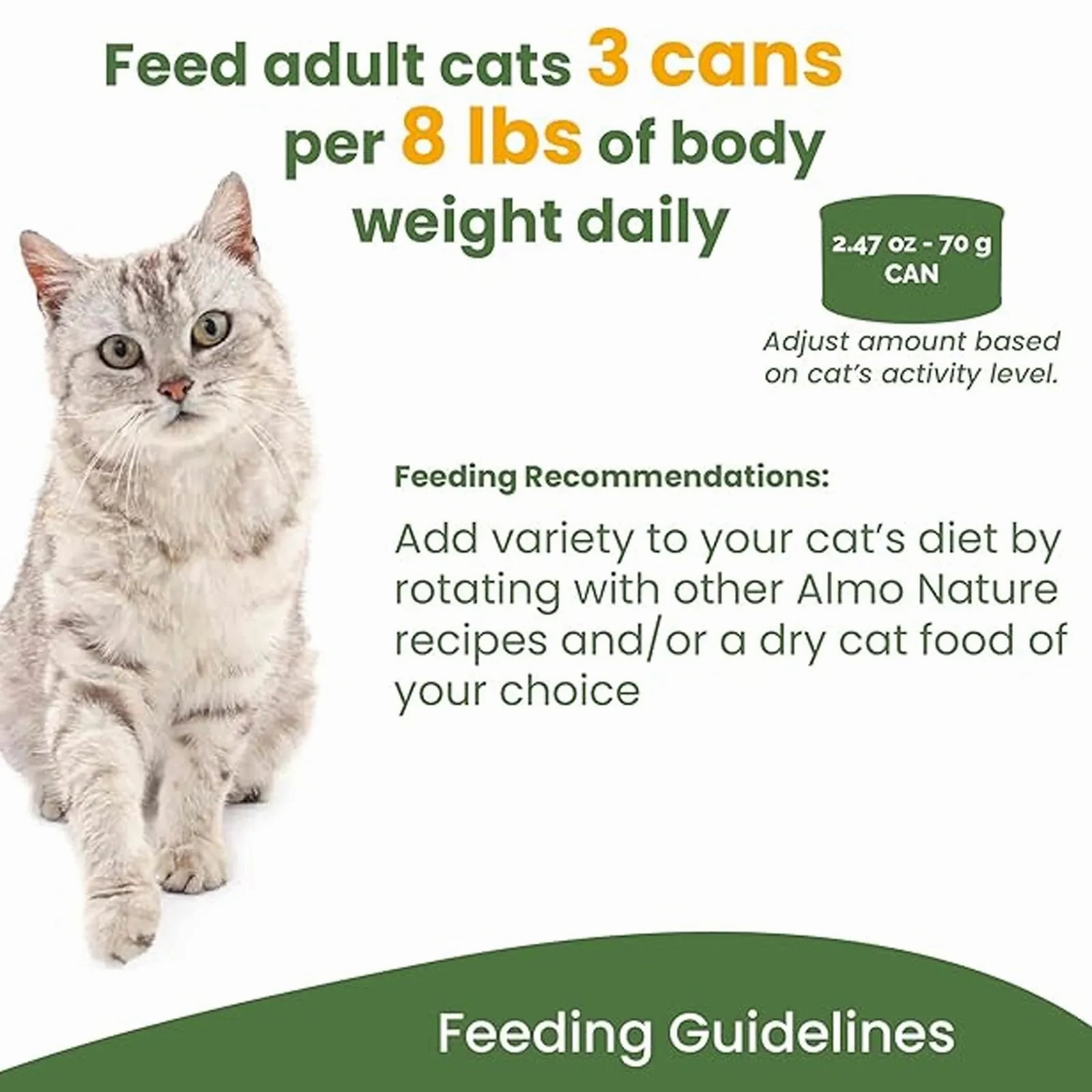 Almo Nature - HQS Complete Cat Wet Food - Mackerel Recipe with Sea Bream in Gravy 70g