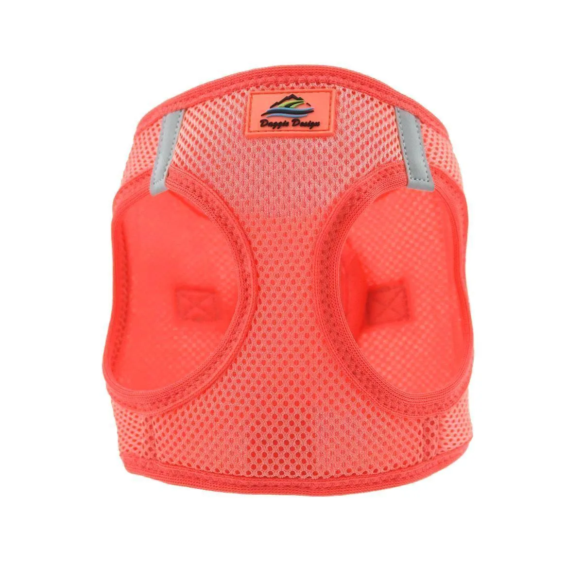 American River Dog Harness Coral