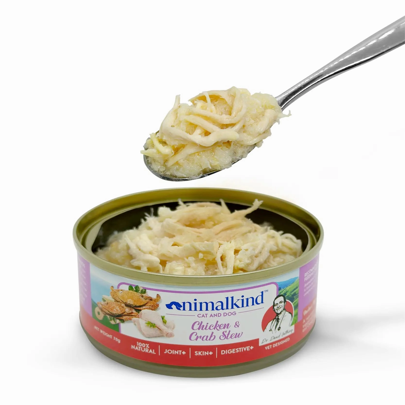 Animalkind Chicken & Crab Stew Cans for Dogs and Cats