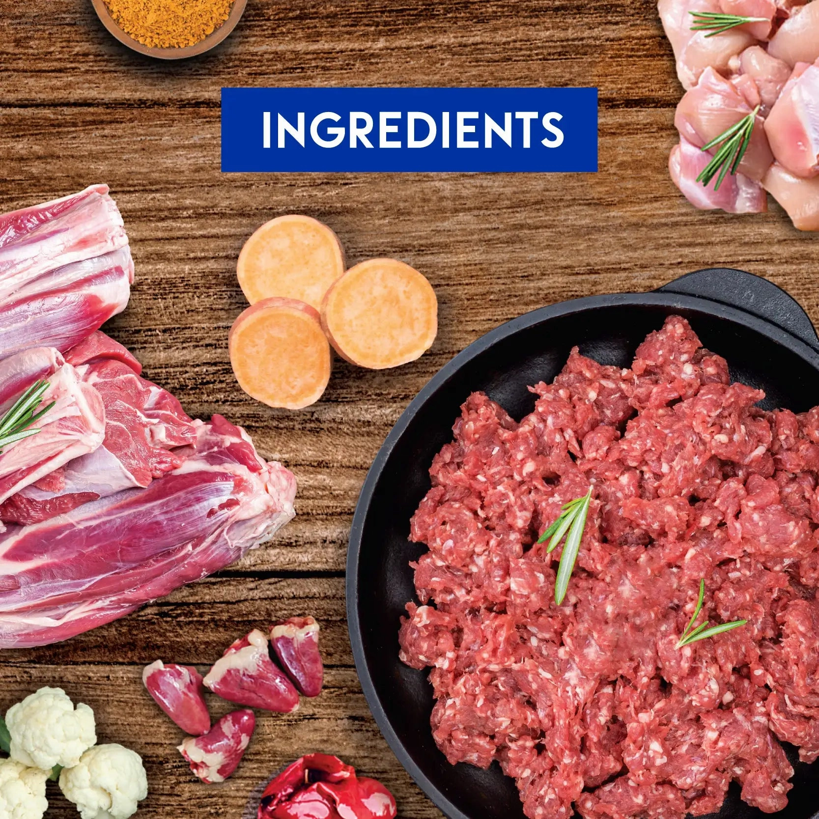 Animalkind Digestive  Dog Food - Goat & Chicken Freeze-Dried Raw