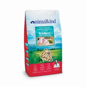 Animalkind Wellness  Cat Food - Rabbit & Chicken Freeze-Dried Raw