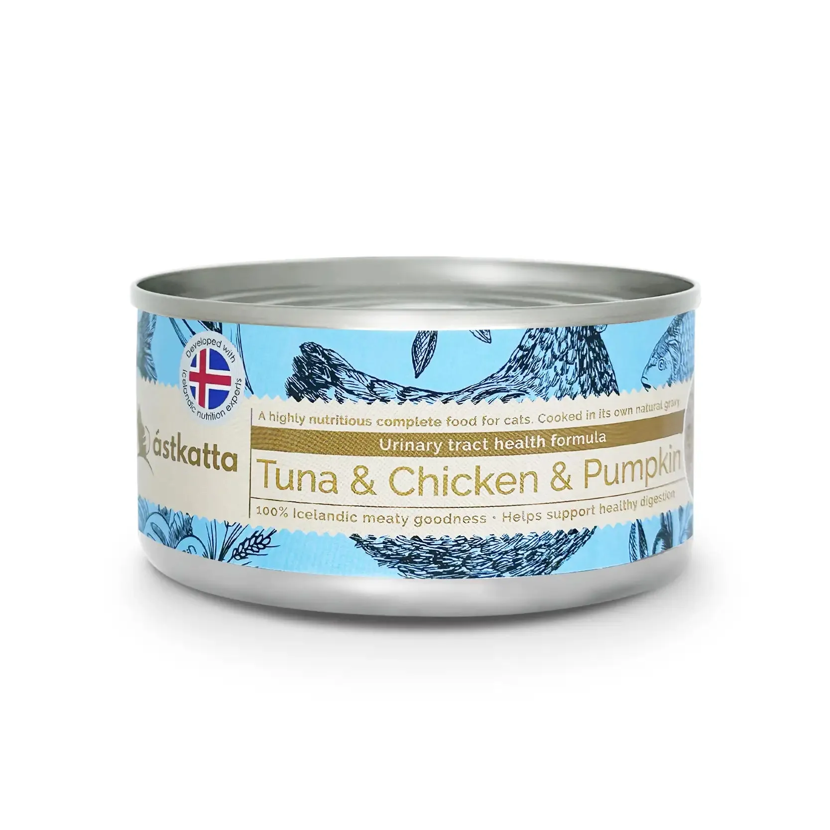 Astkatta Complete Cat Wet Food - Tuna, Chicken & Pumpkin