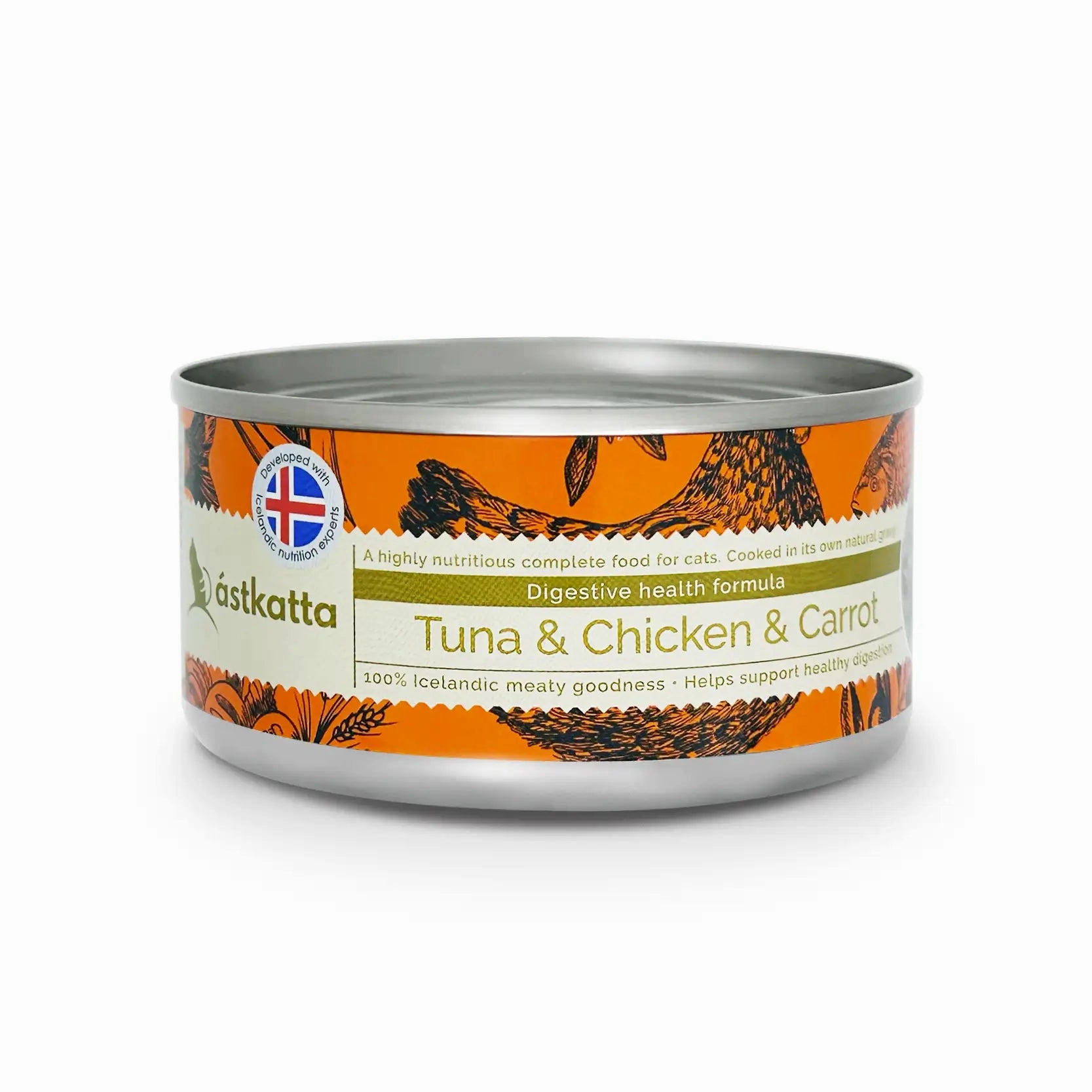 Astkatta Complete Cat Wet Food - Tuna, Chicken & Carrot