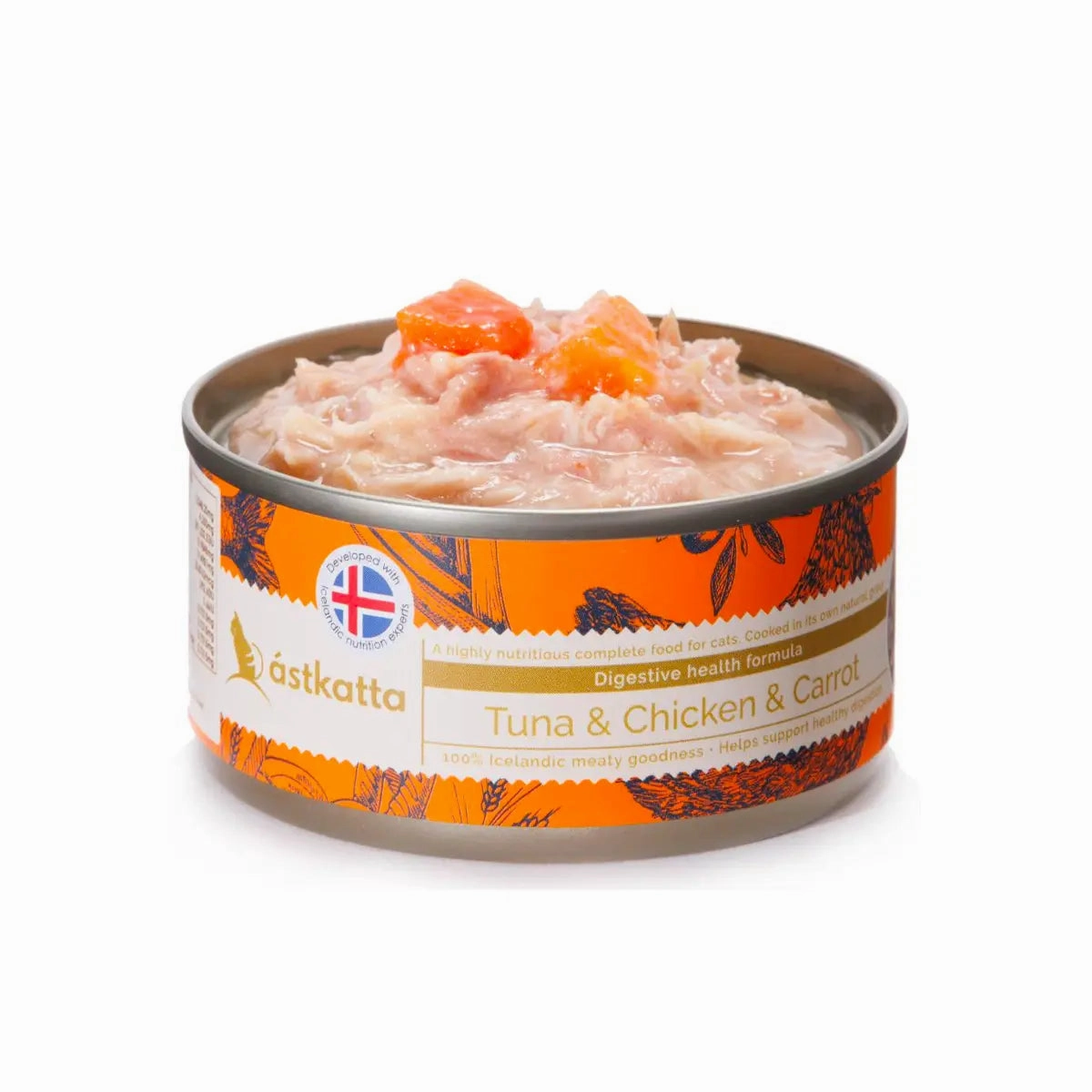 Astkatta Complete Cat Wet Food - Tuna, Chicken & Carrot