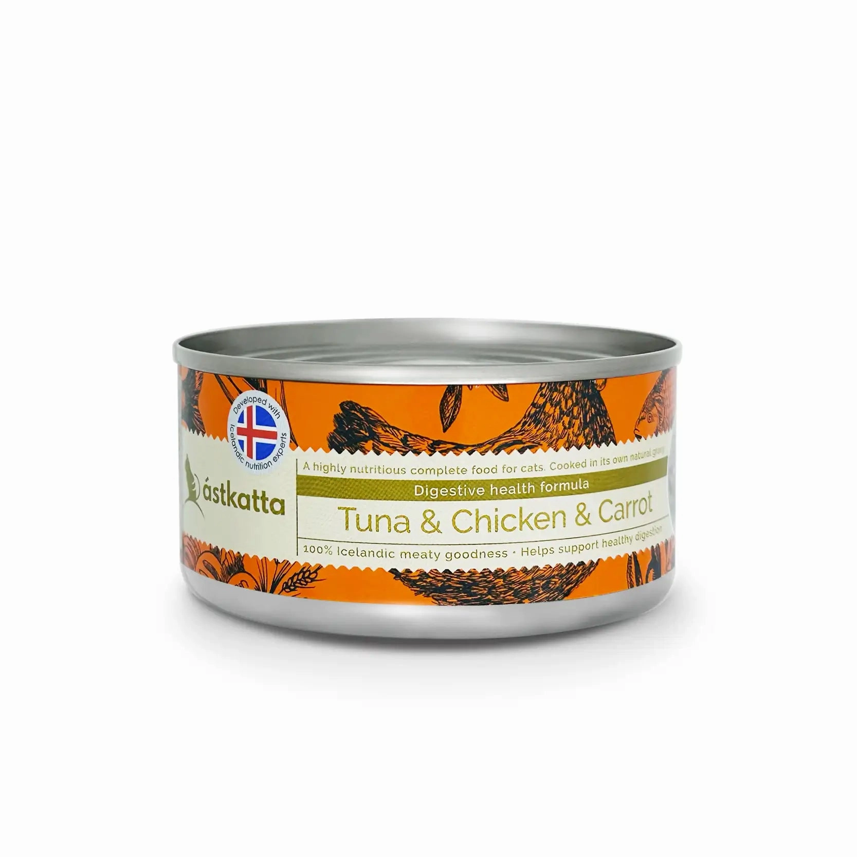 Astkatta Complete Cat Wet Food - Tuna, Chicken & Carrot