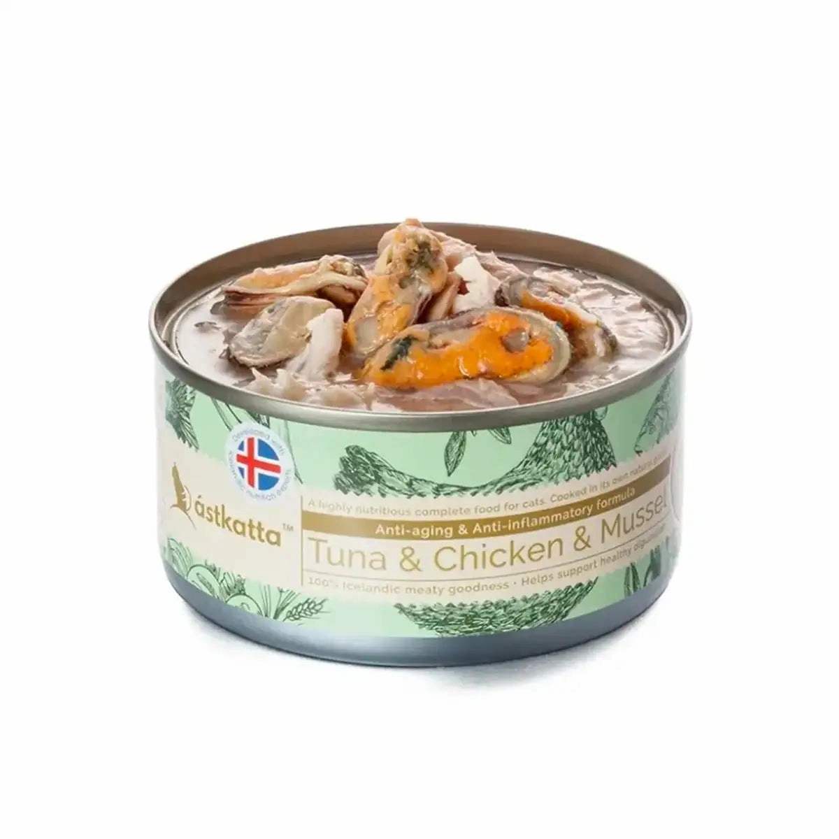 Astkatta Complete Cat Wet Food - Tuna, Chicken & Mussel