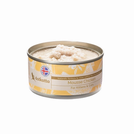 Astkatta Complete Kitten Wet Food - Chicken & Goat Milk Mousse 80g