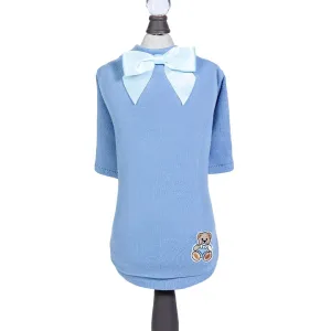 Baby Bear Dog Tee Blue