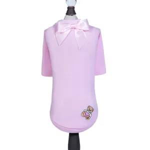 Baby Bear Dog Tee Pink