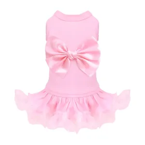 Ballerina Dog Dress Pink