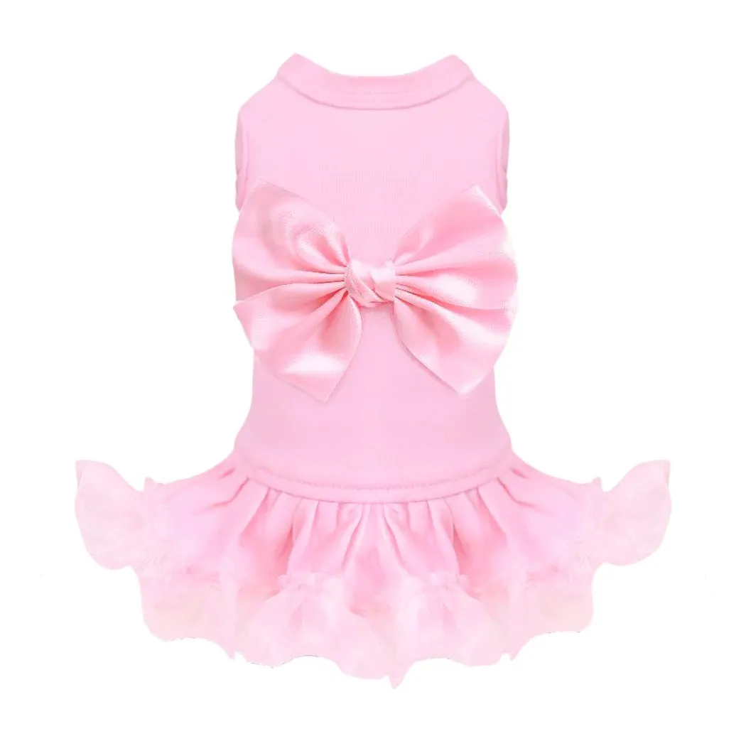 Ballerina Dog Dress Pink