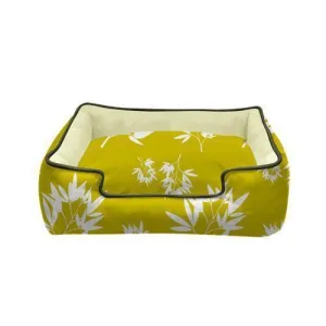 Bamboo Lounge Dog Bed Mustard