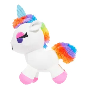BARK Hay Girl Unicorn Plush Dog Toy