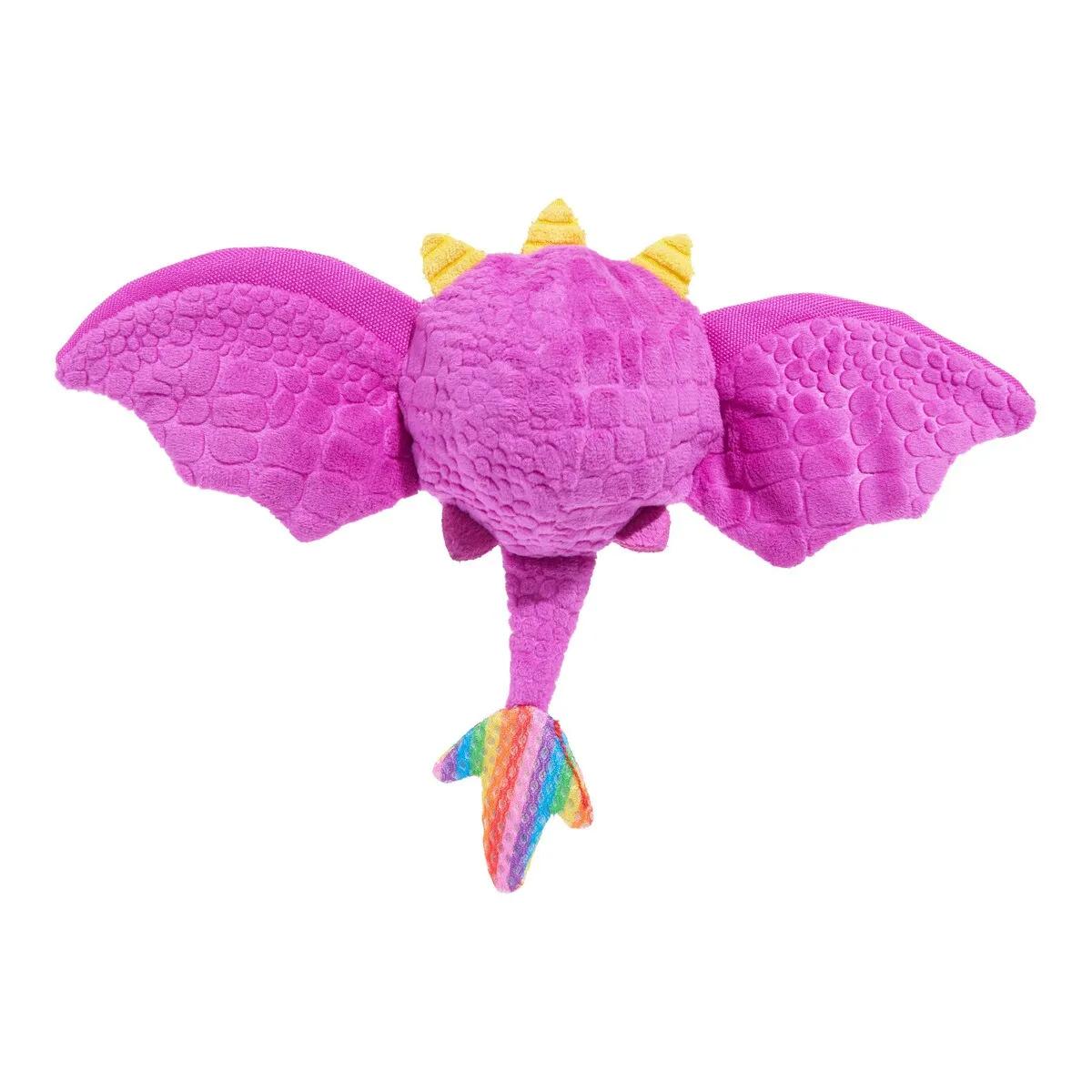 BARK Super Chewer Diva The Dragon Queen Plush Dog Toy