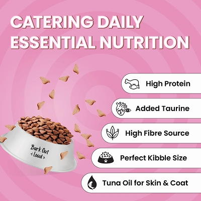 Bark Out Loud Essentials Real Fish Kitten Dry Food