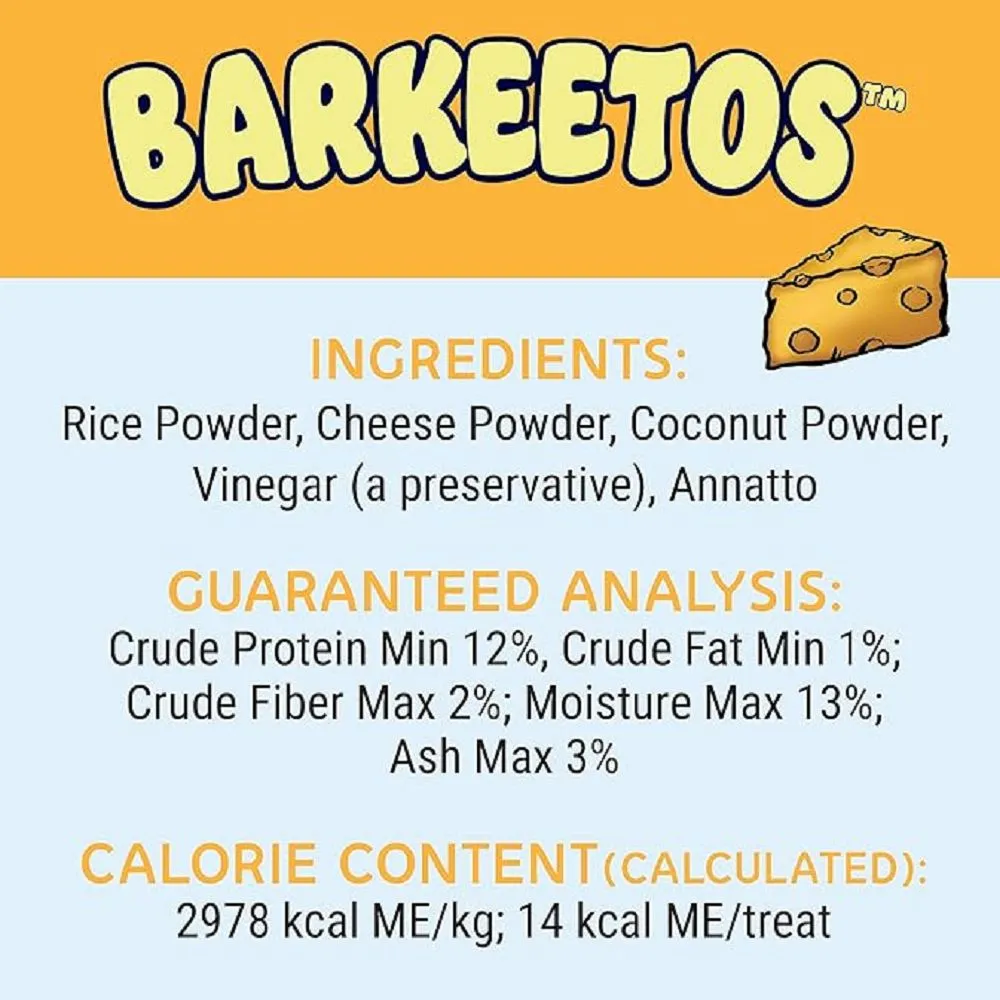 Barkeetos Cheese Dog Crunchy Treat