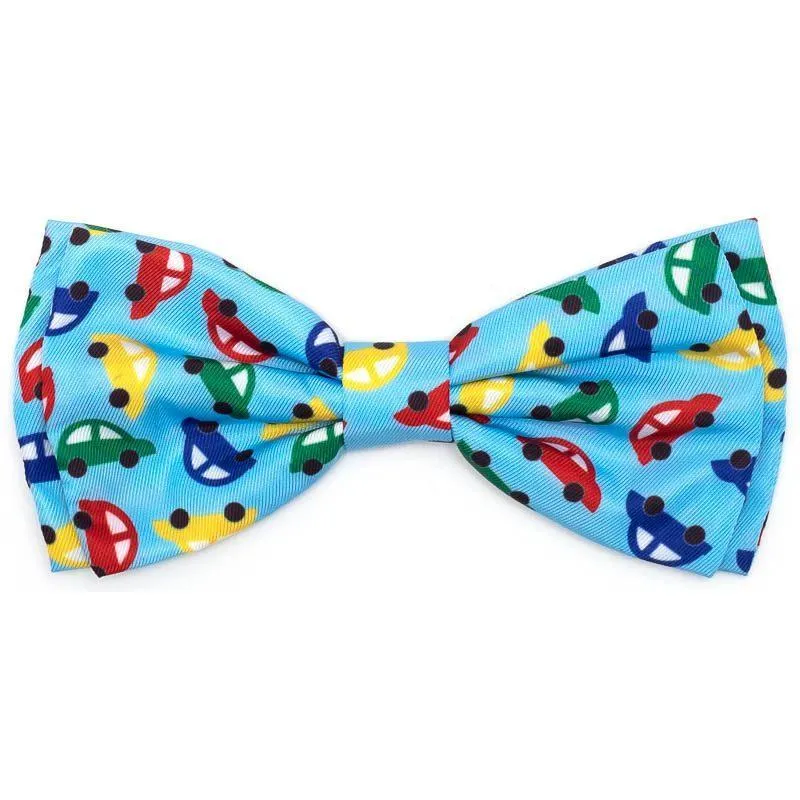 Beep Beep Dog Bow Tie Large