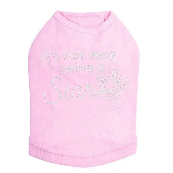 Being A Star Rhinestone Dog Tank