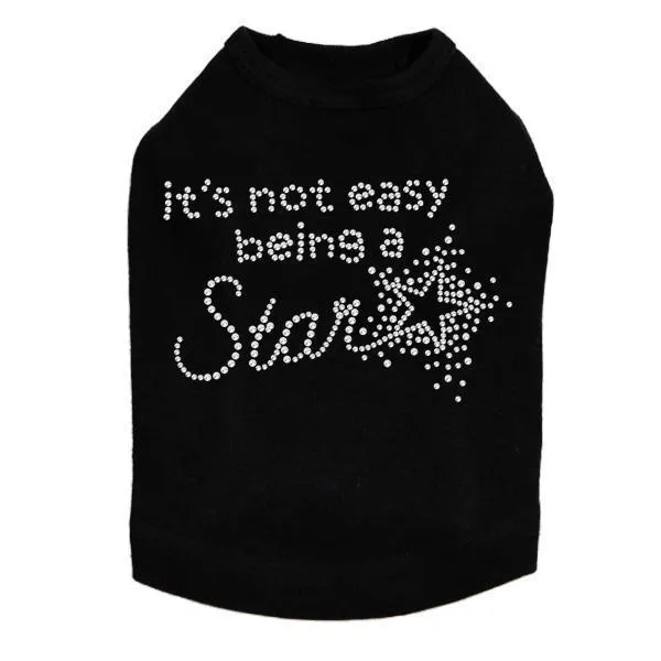 Being A Star Rhinestone Dog Tank