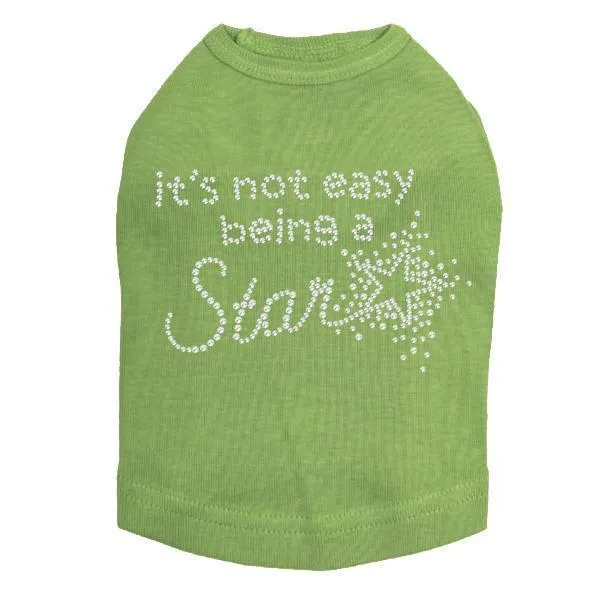 Being A Star Rhinestone Dog Tank