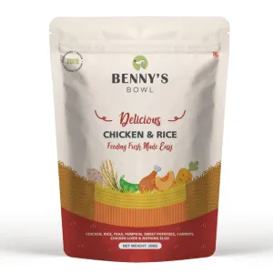 Bennys Bowl Chicken and Rice Dog Fresh and Wet Food