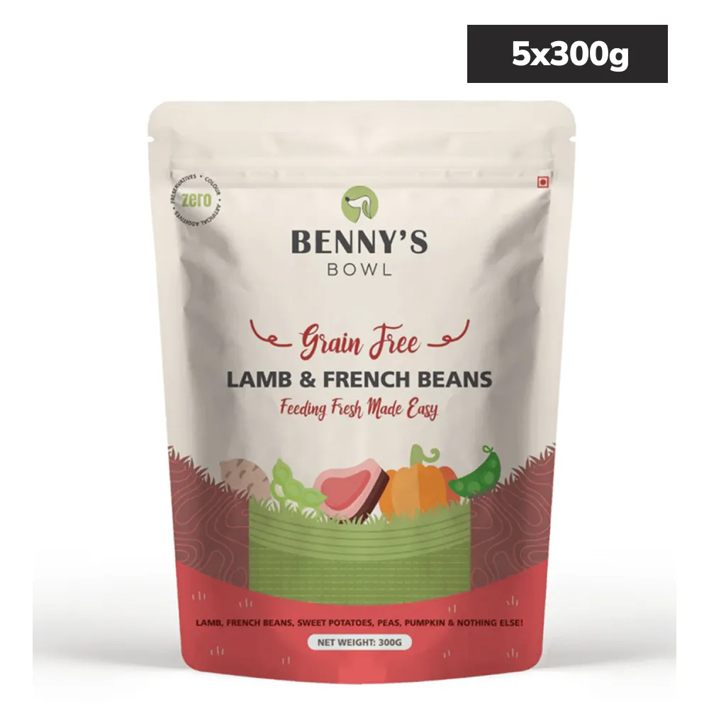Bennys Bowl Lamb and French Beans Dog Fresh and Wet Food