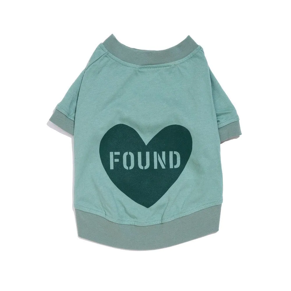Big Full Heart Dog Tee Sage/Evergreen
