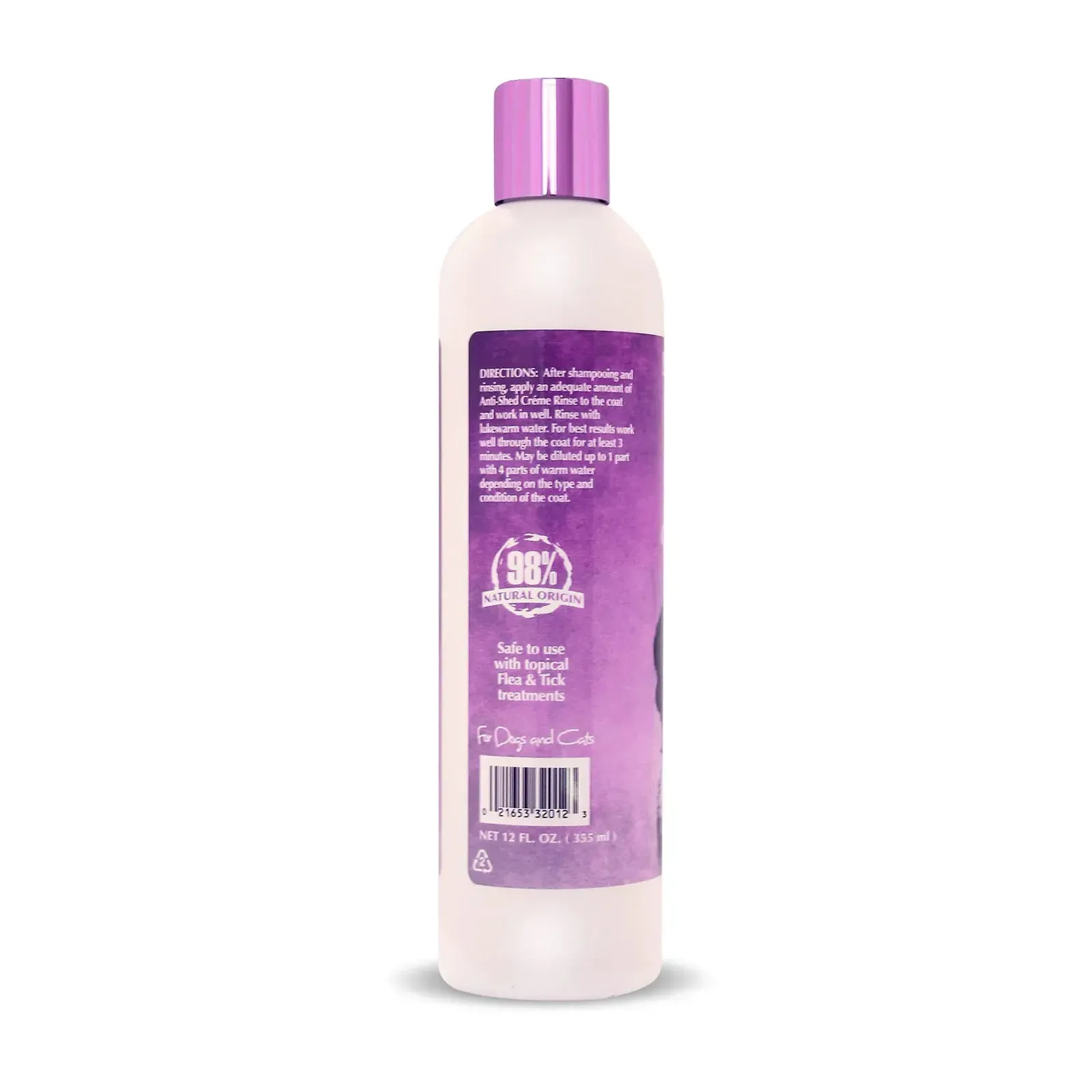 Bio-Groom - Anti-Shed Deshedding Crme Rinse for Dogs 12oz