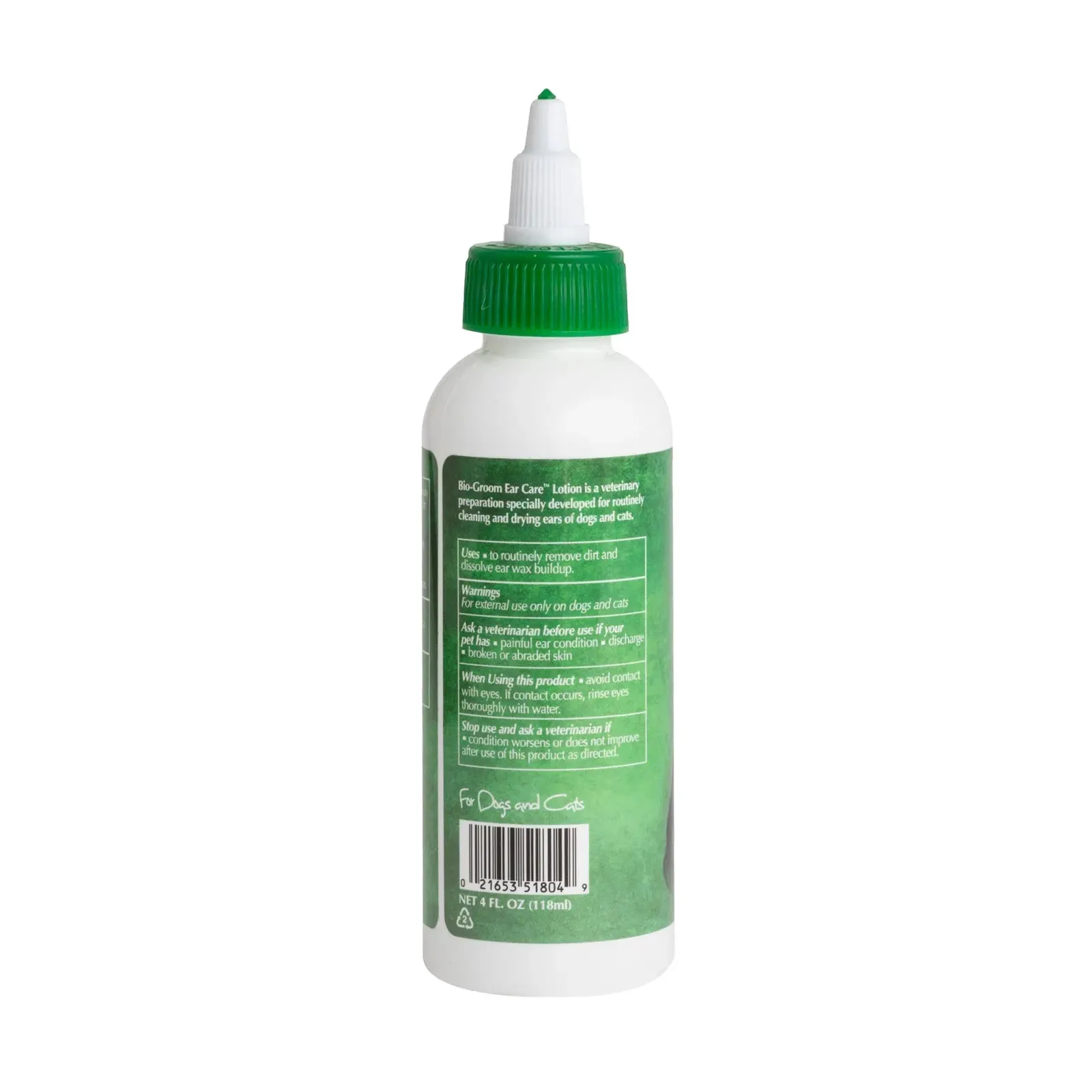 Bio-Groom - Ear-Care Non Oily & Non Sticky Ear Cleaner for Dogs & Cats 4oz