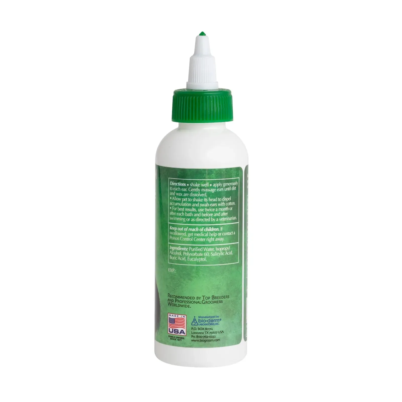 Bio-Groom - Ear-Care Non Oily & Non Sticky Ear Cleaner for Dogs & Cats 4oz