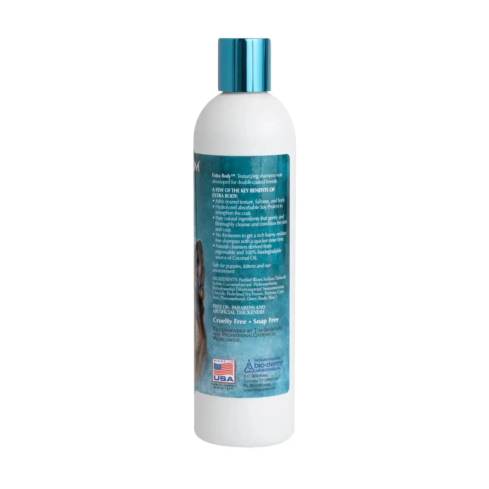 Bio-Groom - Extra Body Tearless Texturizing Shampoo for Dogs 12oz
