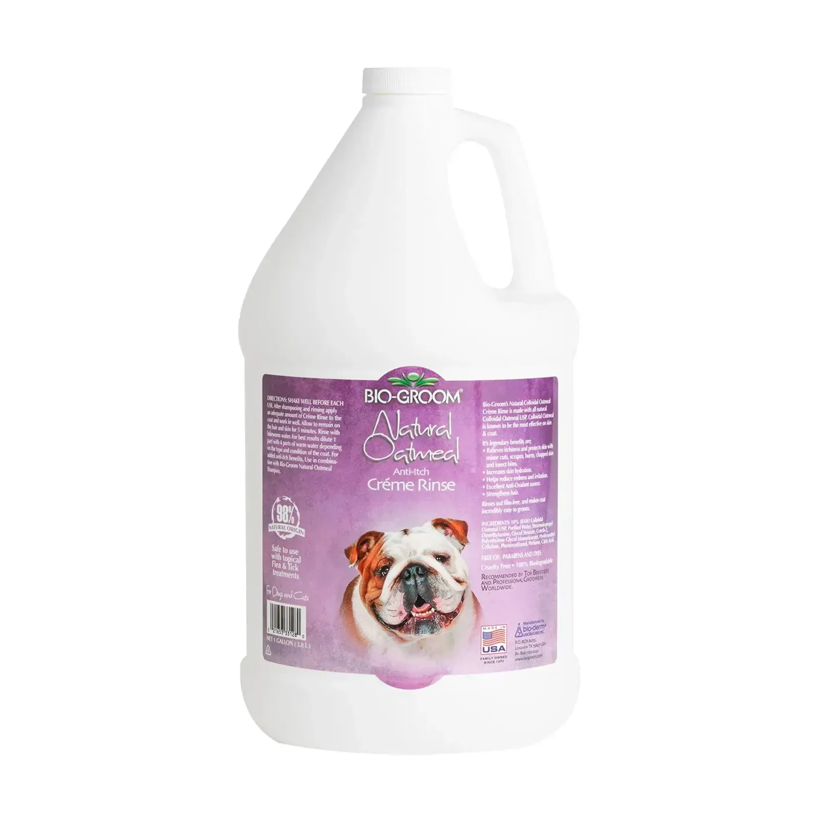 Bio-Groom - Natural Oatmeal Soothing Anti-itch Crme Rinse for Dogs