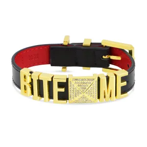 Bite Me Confession Dog Collar